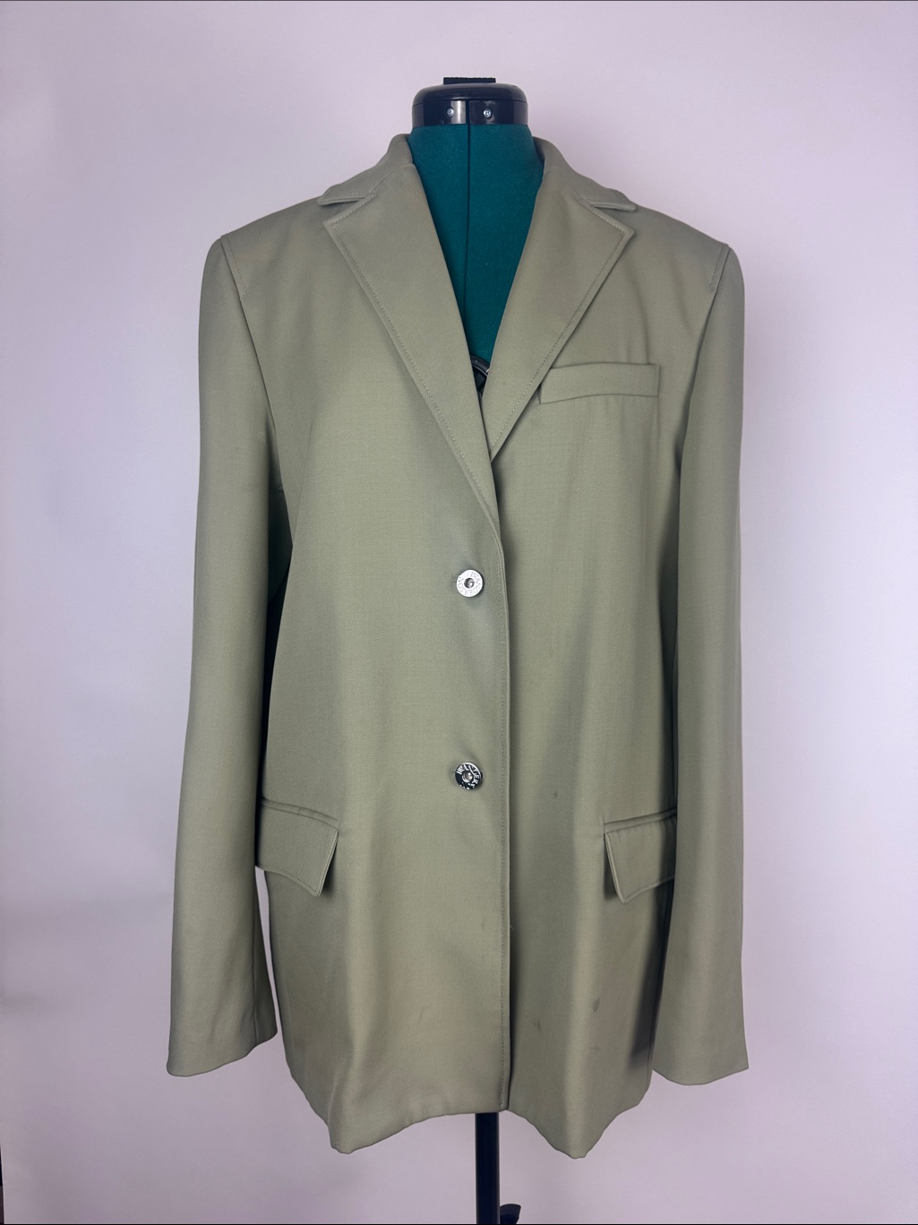 Jw Anderson Pistachio Green Women's Blazer Jacket